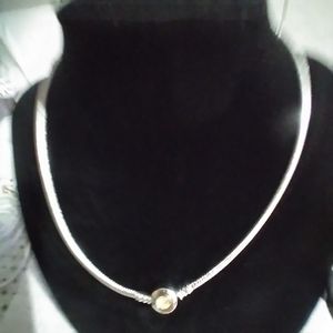 Last one NEW Pandora chain or necklace about 18 inches sell as it is